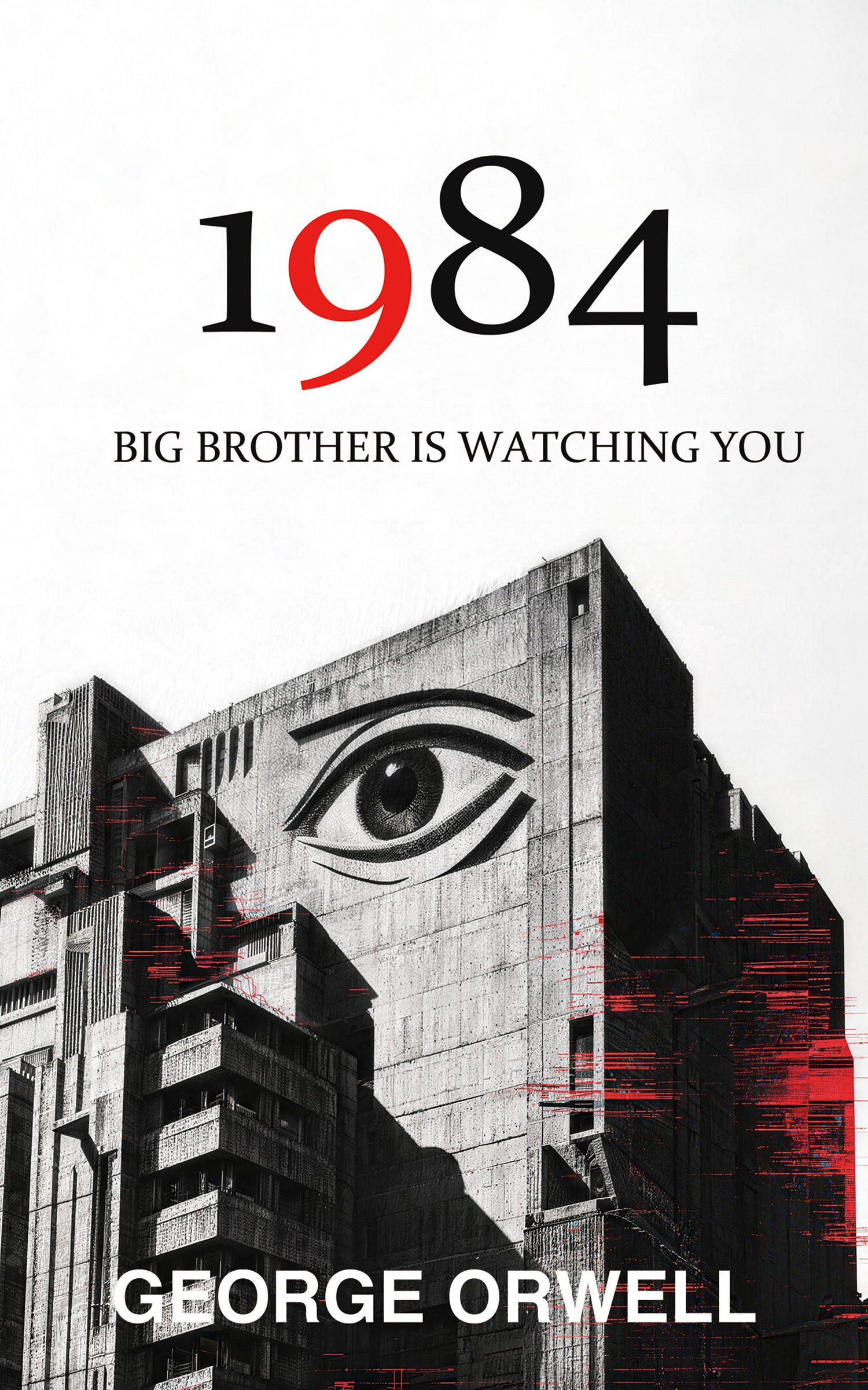 乔治·奥威尔《1984》重构版书籍封面设计